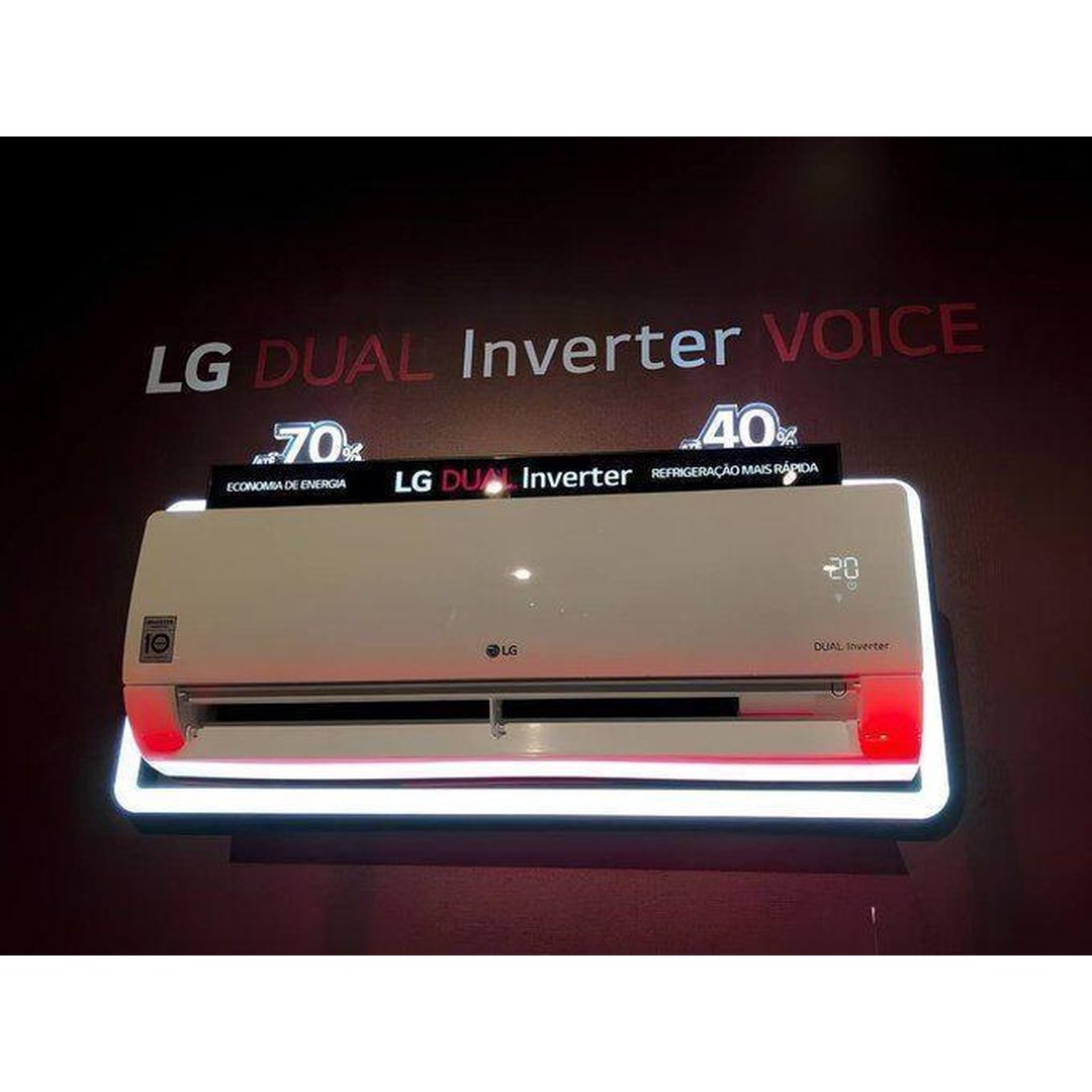 Ar Condicionado Split LG Dual Inverter AI Voice 9000 BTU/h Frio - 220 Volts