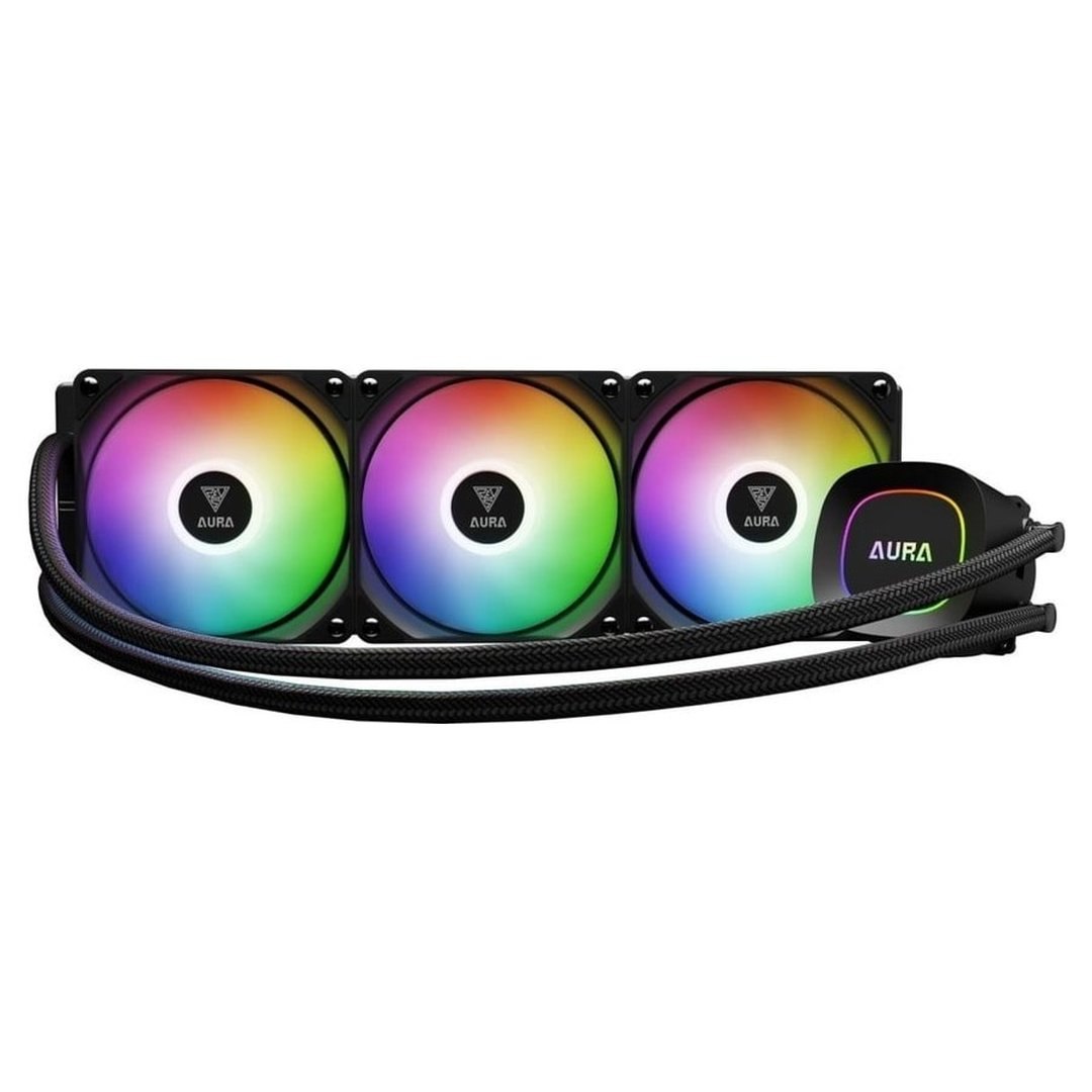Water Cooler Gamdias Aura Gl360 Preto ARGB AMD Am5 INTEL Lga 1851