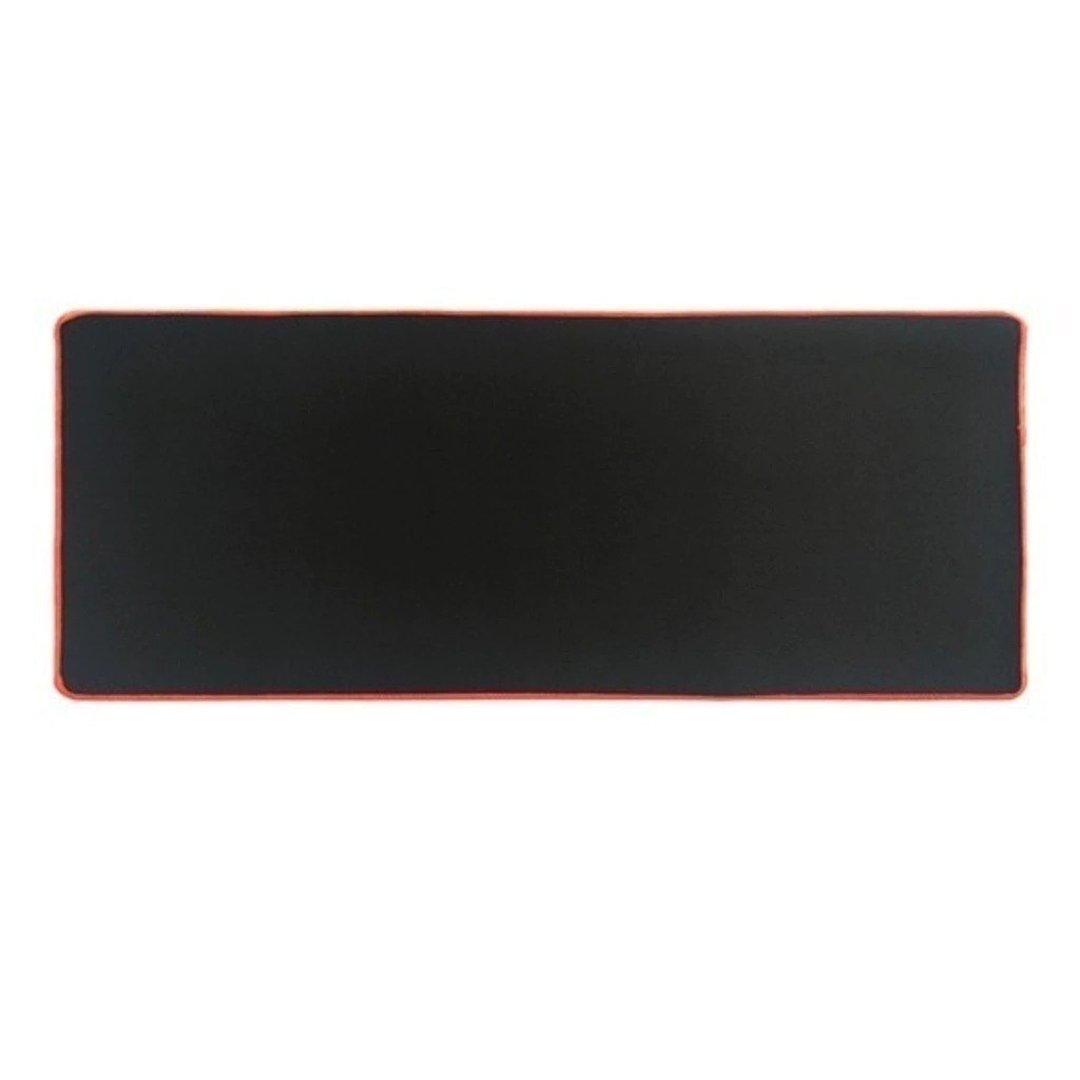 MousePad Gamer Speed 70X30 Borda Vermelha Costurada