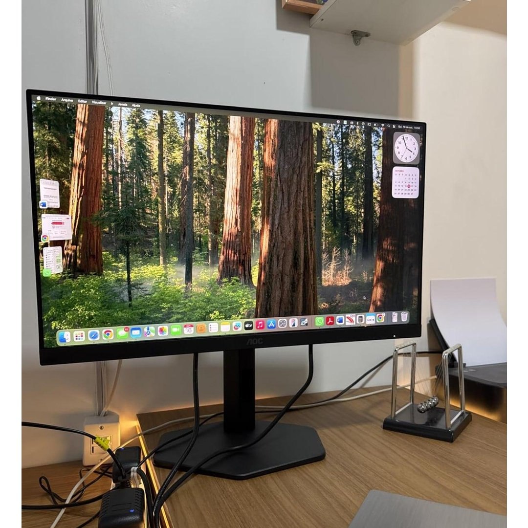 Monitor Gamer AOC 23,8 24G4/P 180Hz com Tela Widescreen IPS