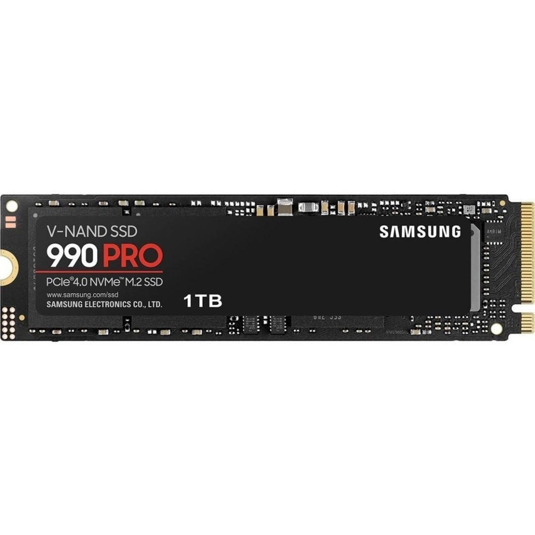 SSD Samsung 990 PRO 1TB NVMe M.2 2280 (Leitura até 7450MB/s e Gravação até 6900MB/s)