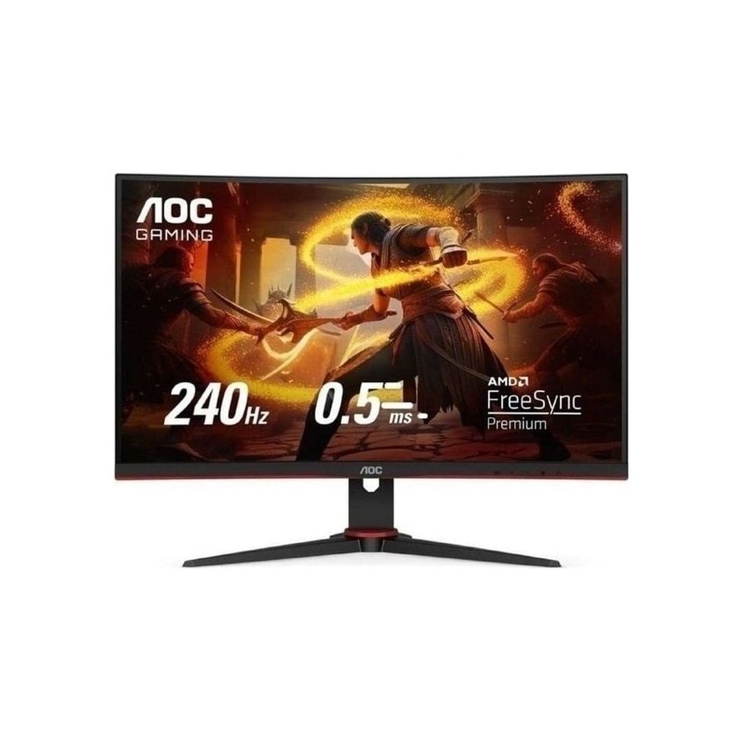 Monitor Gamer AOC LEGEND 27 240Hz 0,5ms, Preta/Vermelho, MEDIO, C27G2ZE