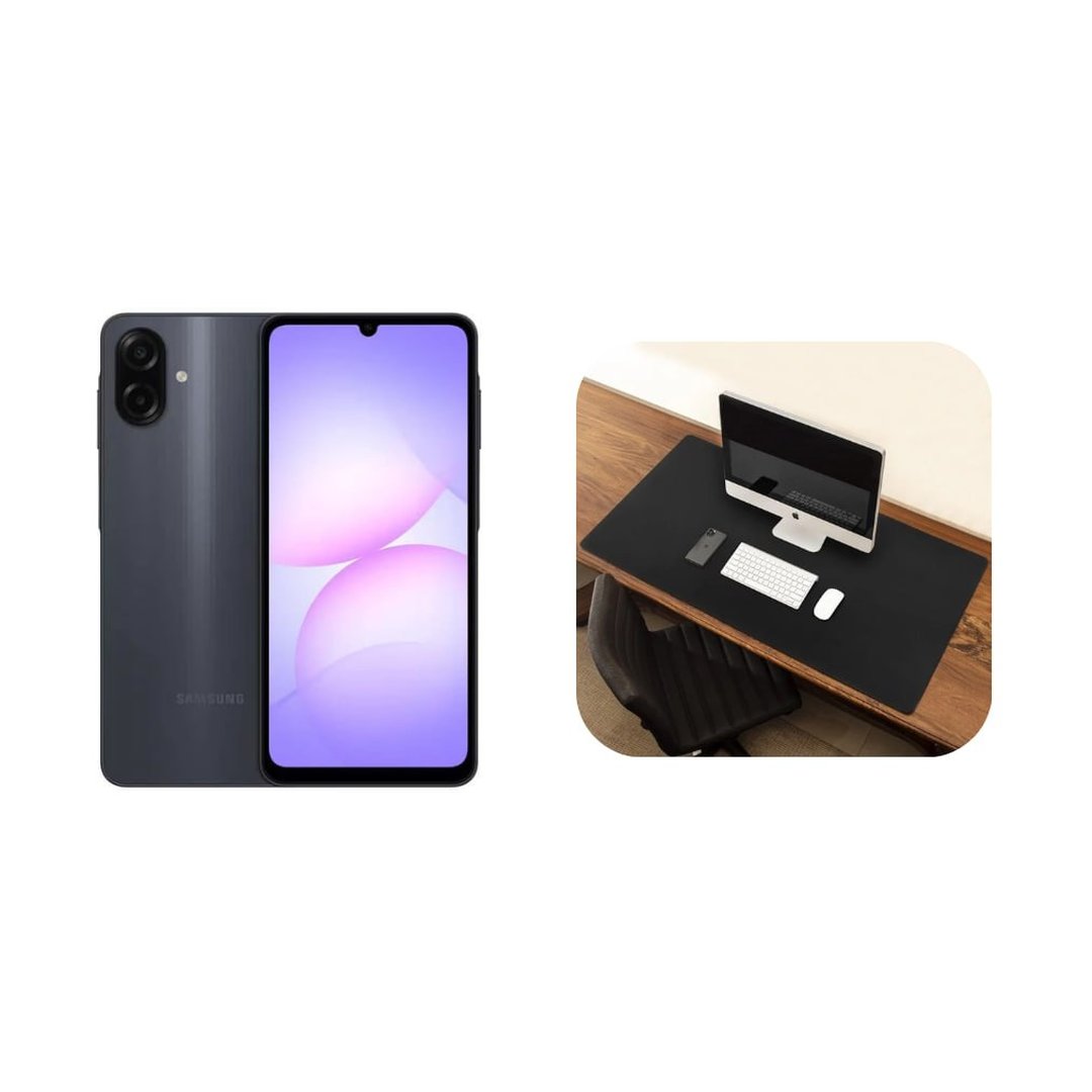 Celular Galaxy A07 Tela 6.7 128GB + Mouse Pad