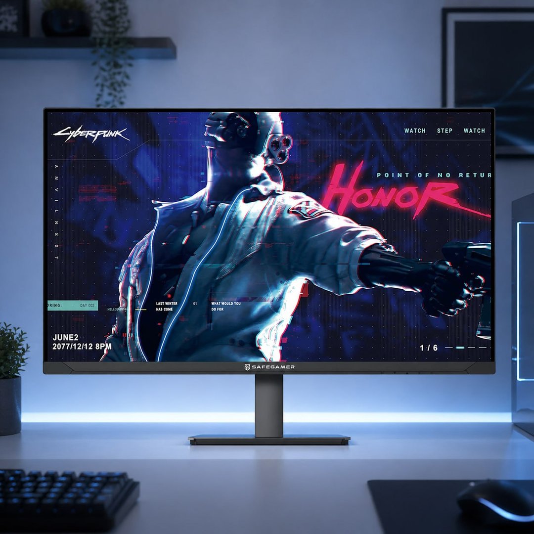 Monitor Gamer Safe Gamer 27 FHD 180Hz 1MS HDMI DP IPS