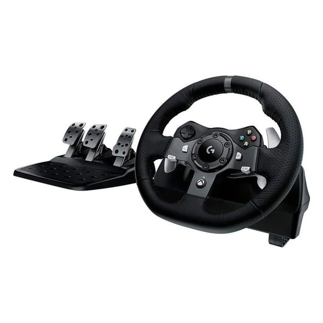 Volante Logitech G920 Driving Force para Xbox Series X|S, Xbox One e Pc