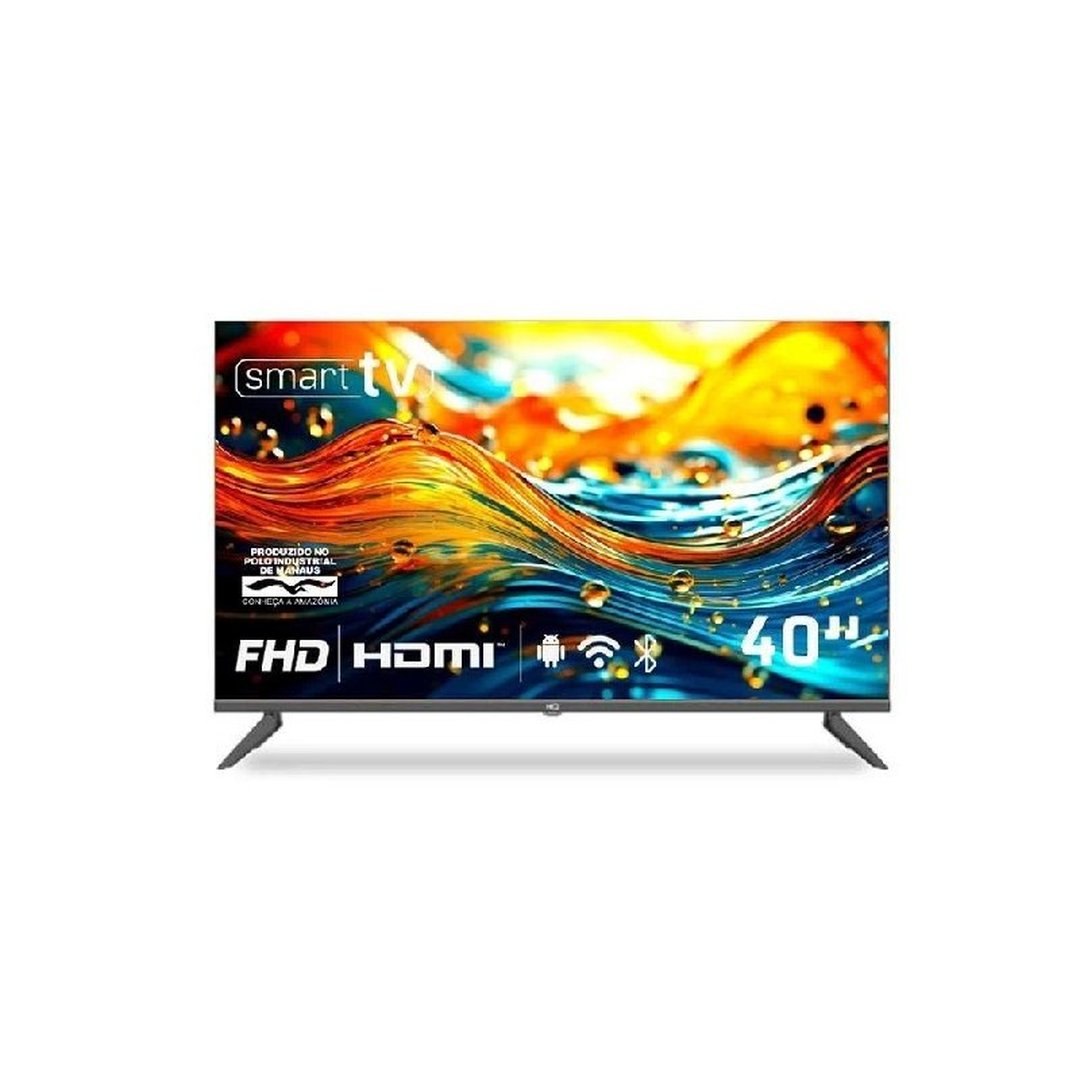Smart TV HQ 40" Full HD tela sem bordas Android 12
