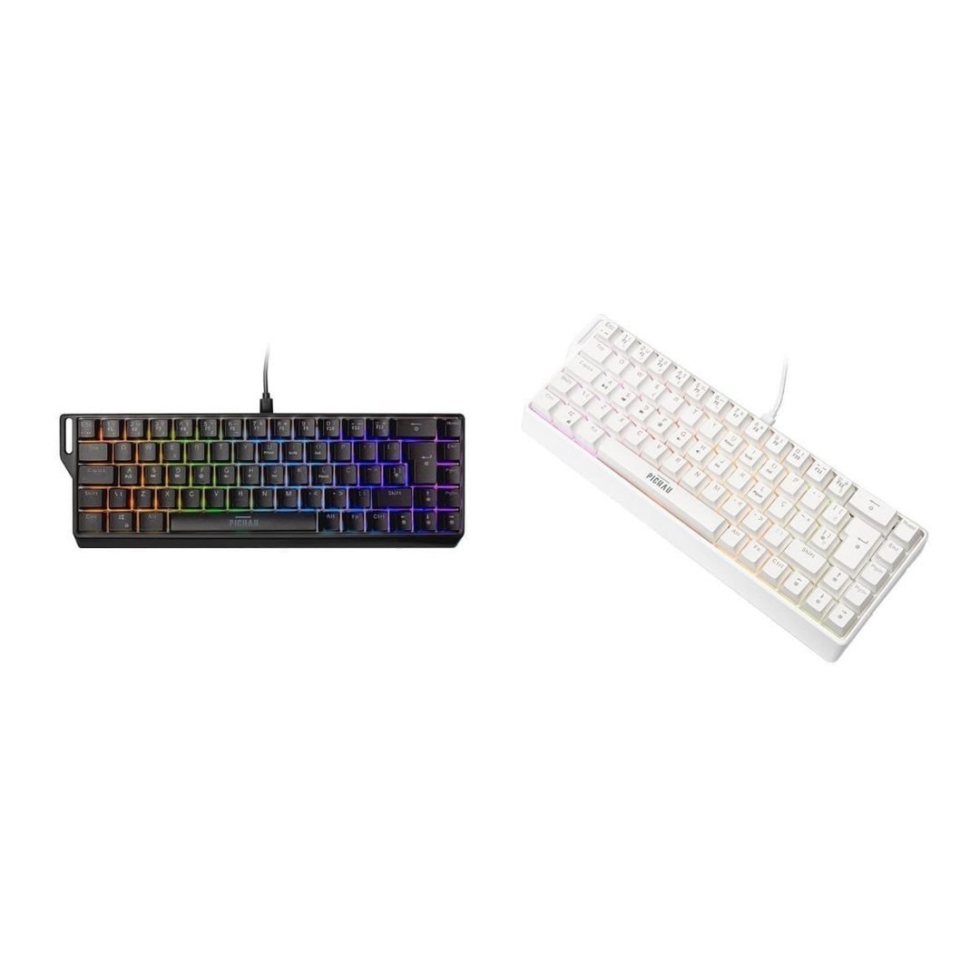 Teclado Magnetico Pichau Virgo Pro, RGB, Switch Vermelho