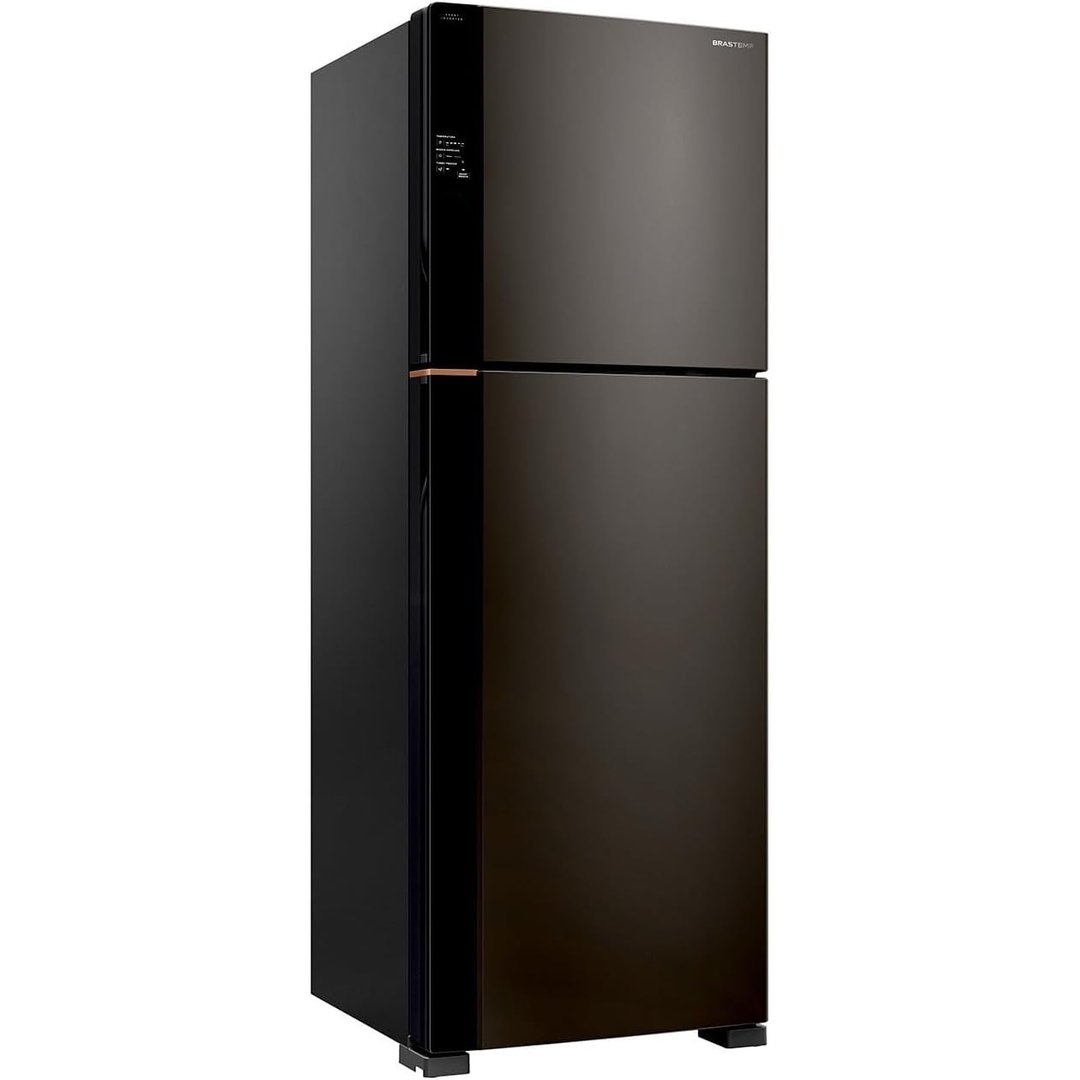 Geladeira Inteligente B= Smart Brastemp Frost Free Duplex 512 Litros Cor Black Inox - BRM62AE Bivolt