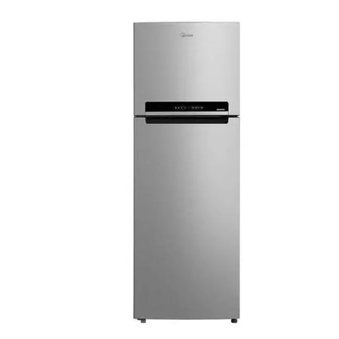 Geladeira Frost Free Duplex 394L Inverter Prata Midea MDRT533EVD501 110V