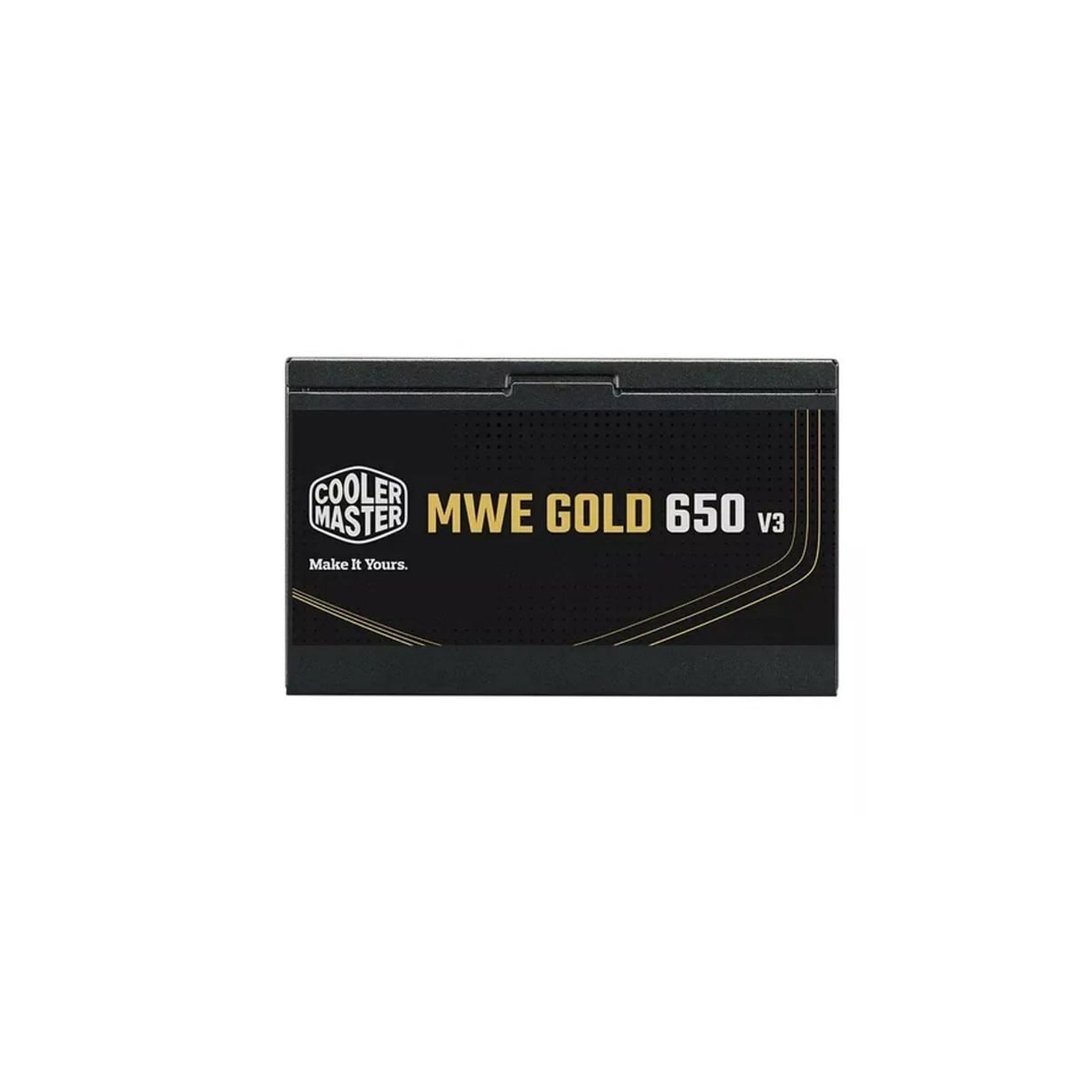 Fonte Cooler Master ATX 3.1 650W MWE Gold 650 V3 PFC Ativo 80 Plus Gold