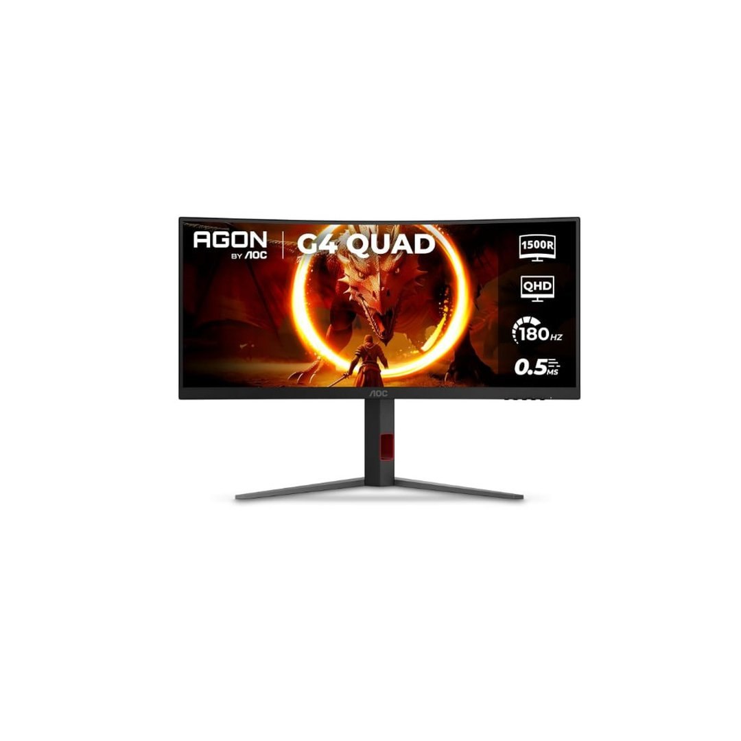 Monitor Gamer Curvo AOC Gaming U34G4C 34" WQHD 180Hz 0,5ms