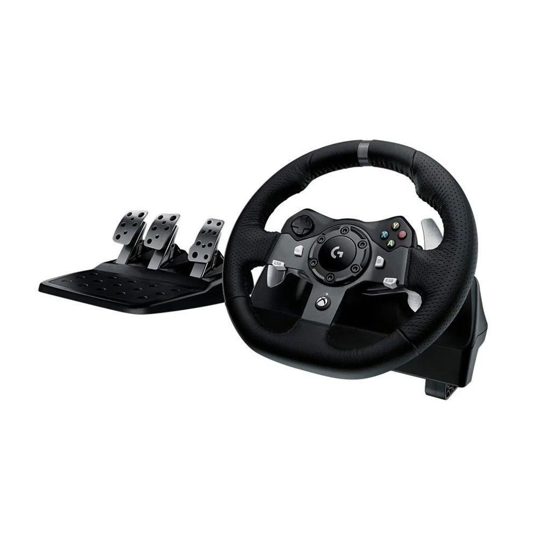 Volante Logitech G920 Driving Force para Xbox Series X|S, Xbox One e PC