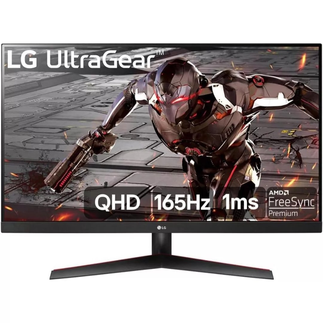 Monitor Gamer LG 32” QHD 1ms 165Hz -32GN600