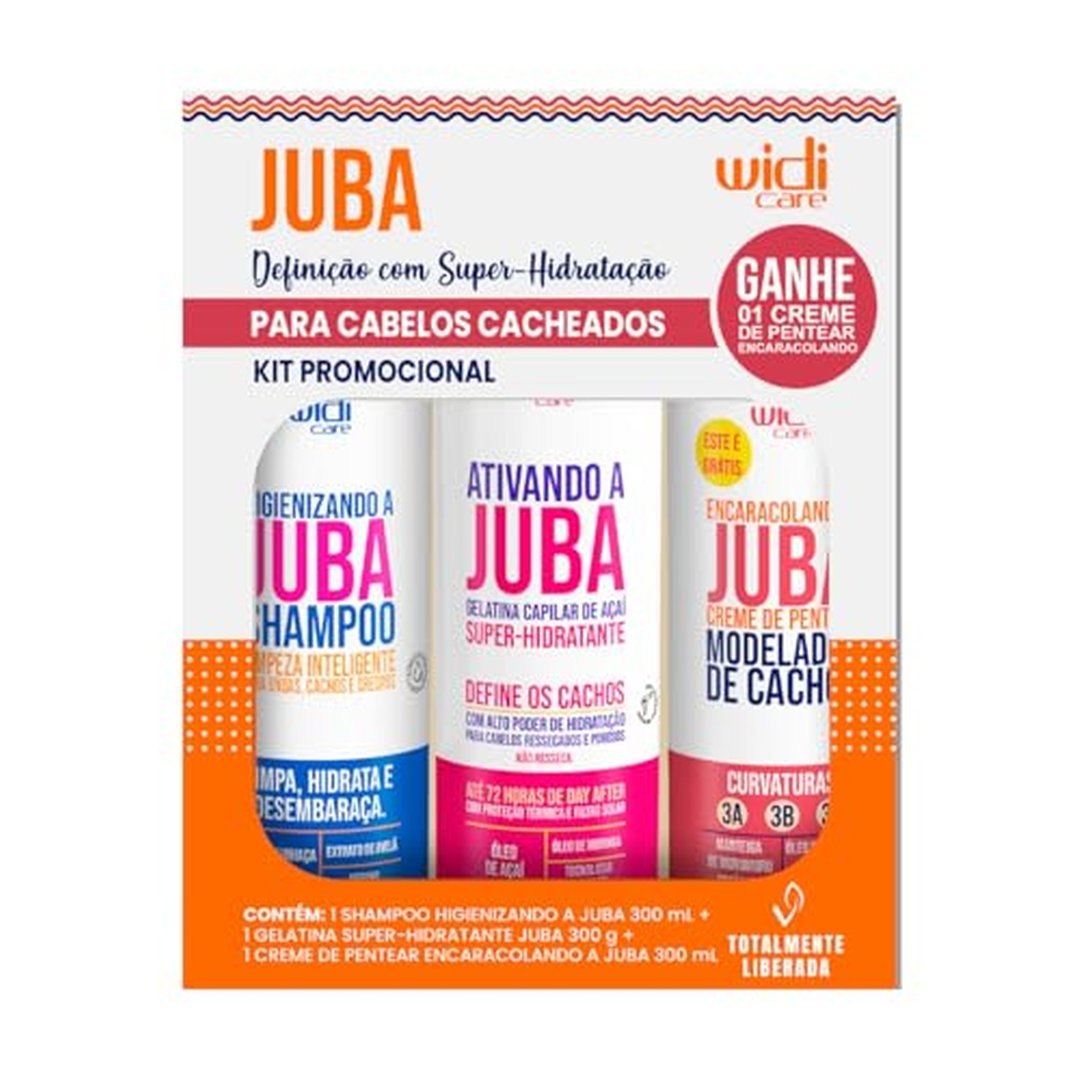 Kit Lavagem Widi Care Encaracolando 900ml