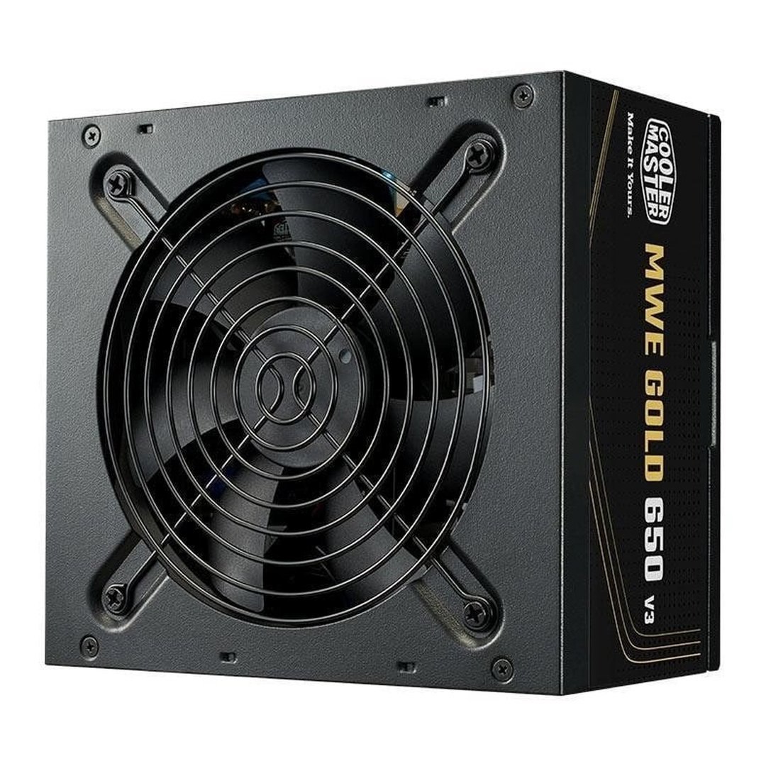 Fonte Cooler Master ATX 3.1 650W MWE Gold 650 V3 PFC ativo 80 Plus Gold