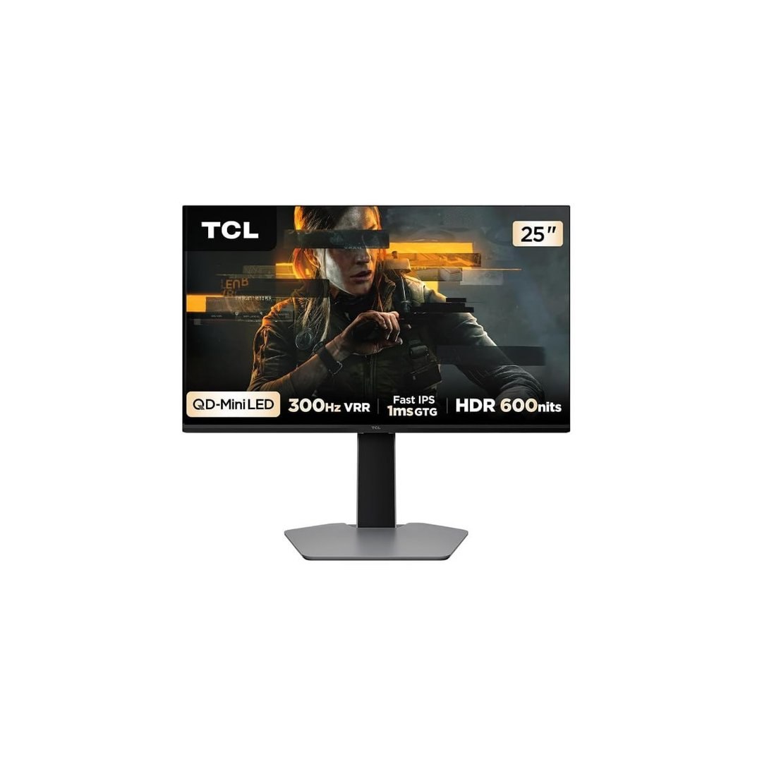 Monitor Gamer, TCL, 25 Polegadas, QD-Mini LED, 300Hz, 1ms