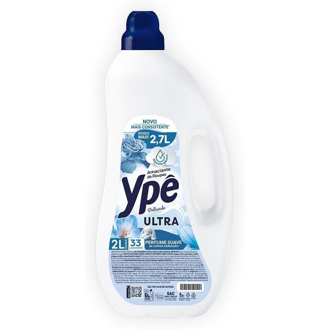 Ypê Amaciante Tradicional Delicado 2L