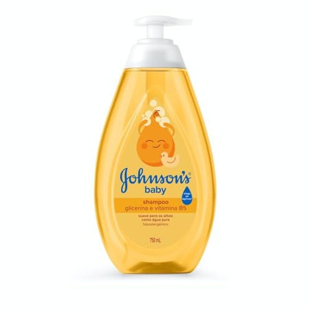 Johnson's Baby Shampoo Glicerina Para Bebê 750ml