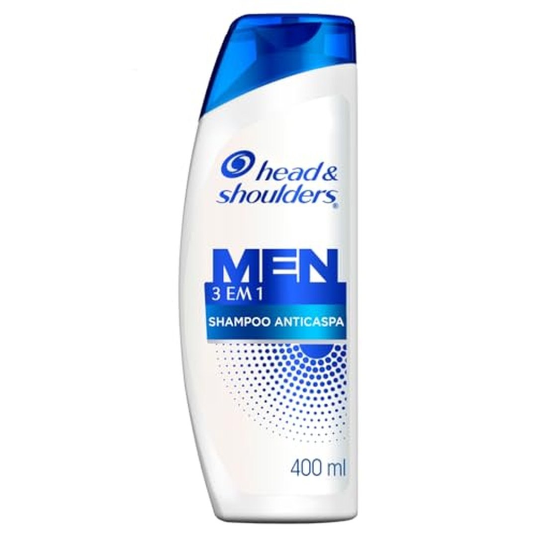 Head & Shoulders Shampoo Anticaspa Men 3 em 1, 400ml