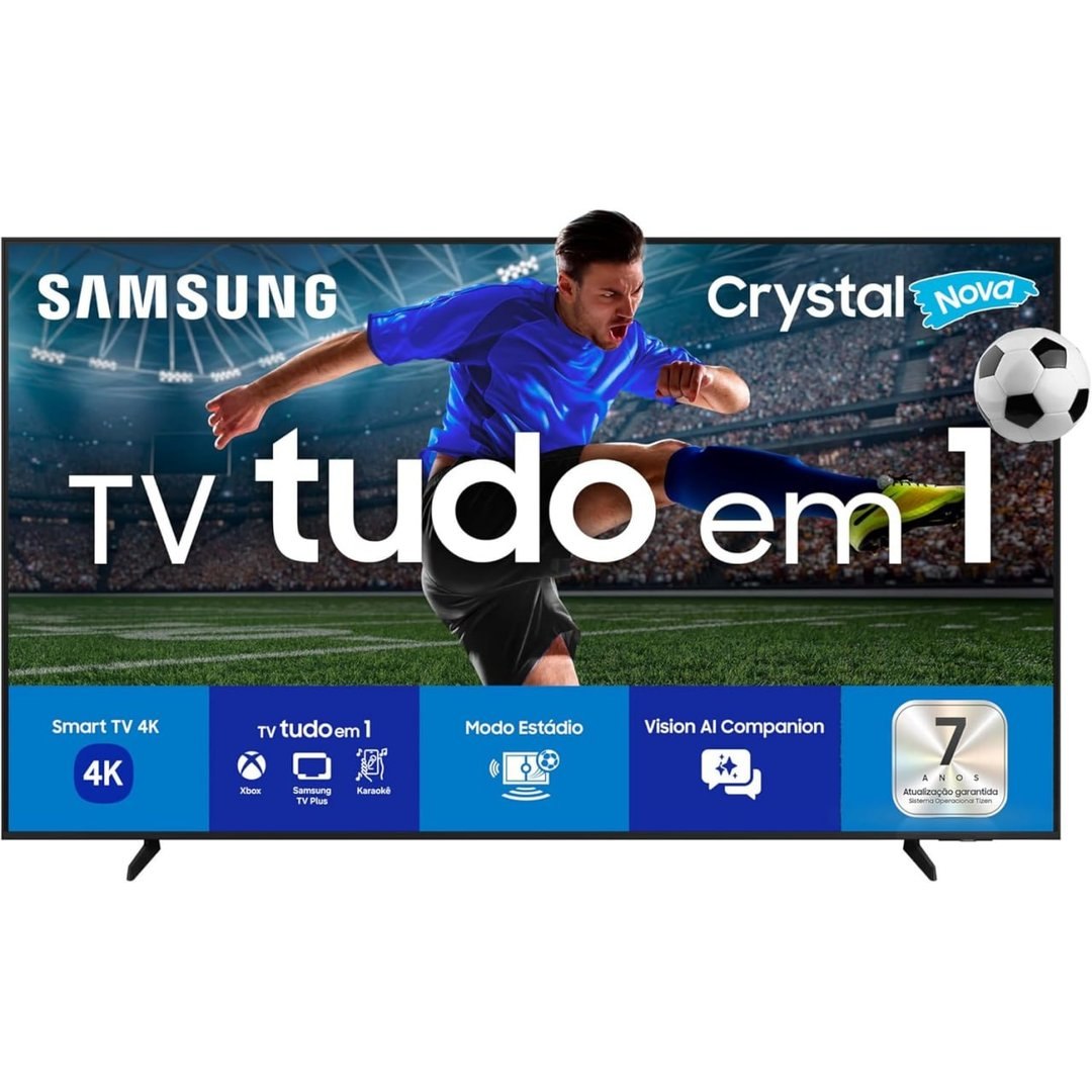 Samsung Smart TV 75" Crystal UHD 4K U8100F 2025
