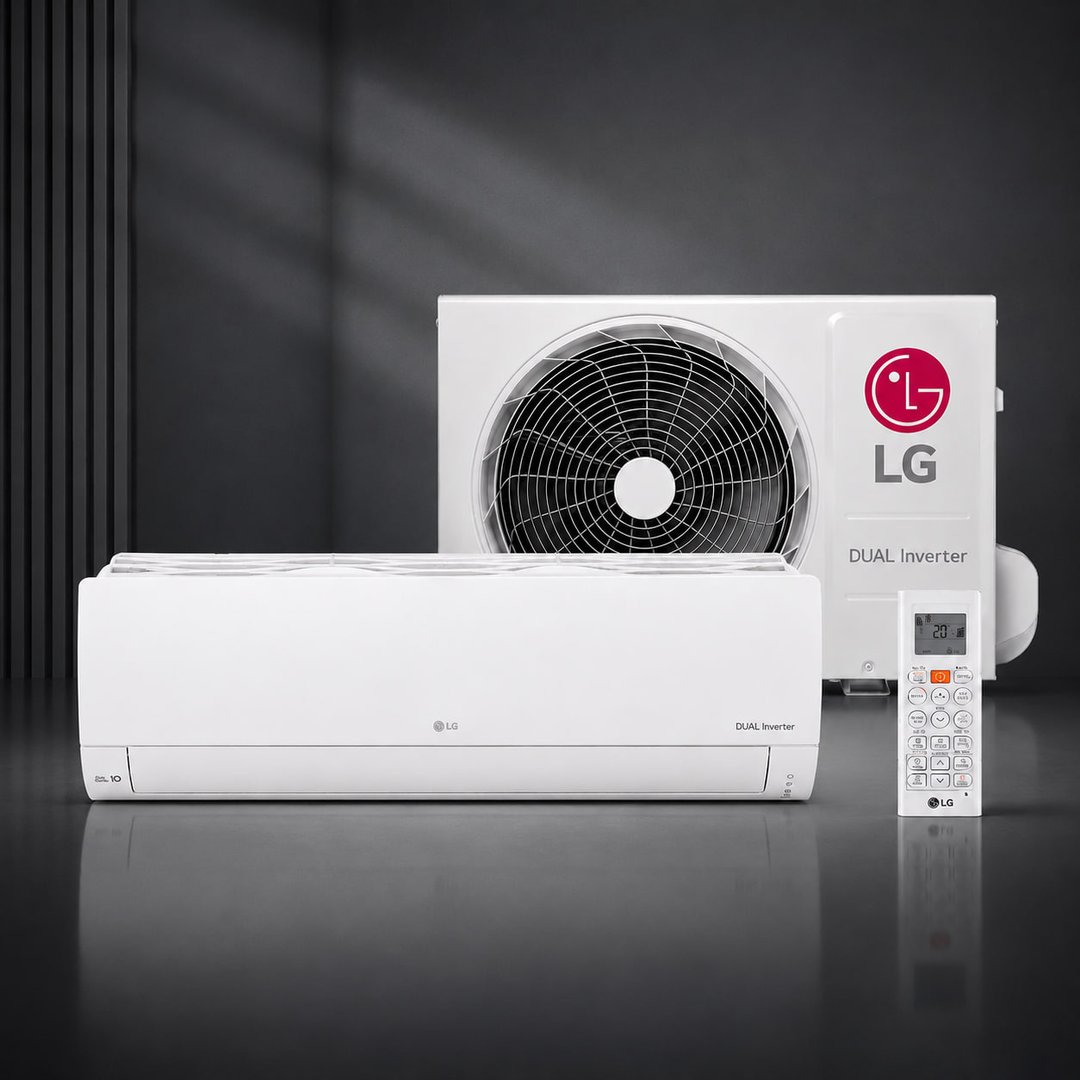 Ar-Condicionado LG DUAL Inverter Compact +AI 12.000 BTU Frio 220V S3-Q12JAQAL