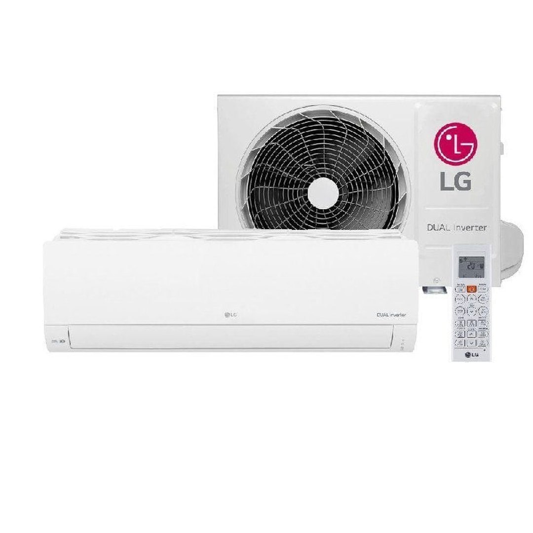 Ar-Condicionado LG DUAL Inverter Compact +AI 12.000 BTU Frio 220V