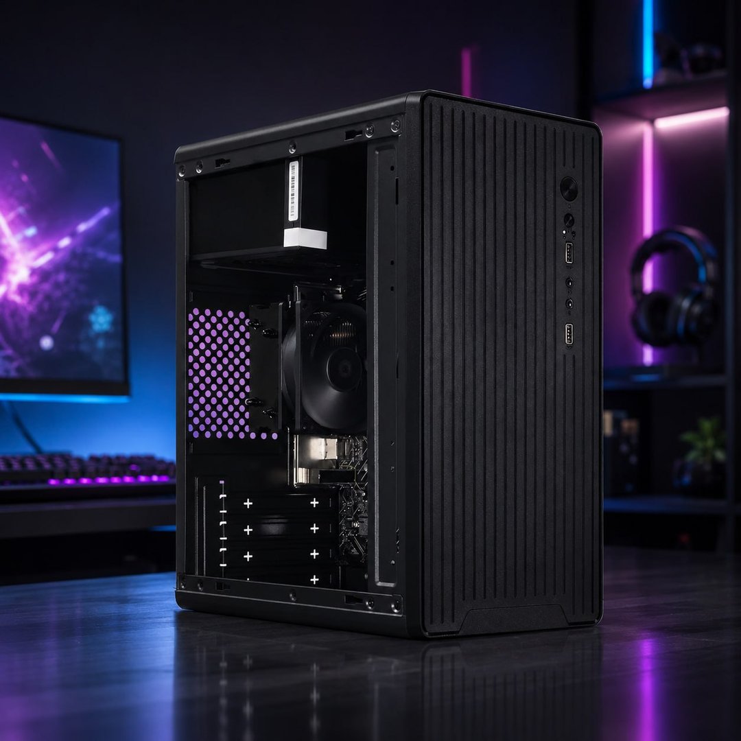 Pc Home Escritório Essential S, INTEL Core I3, 8GB de Ram, SSD 120GB