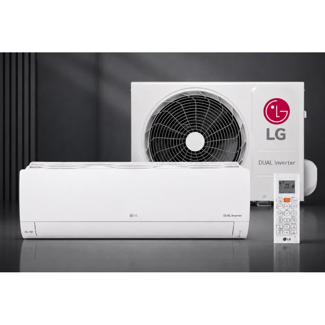 Ar-Condicionado LG DUAL Inverter Compact +AI 12.000 BTU Frio 220V