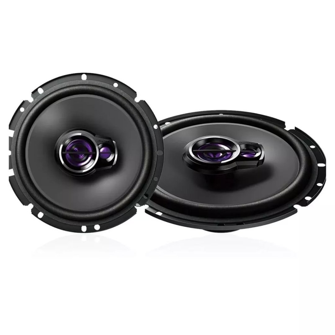 Par Alto Falante Pioneer 6 Polegadas 200W Triaxial TS1760BR 100W RMS 4 Ohms Potencia Original