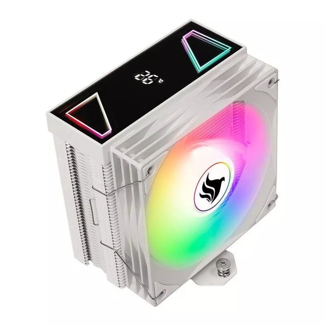 Cooler Para Processador Pichau Sage V3, ARGB, 120mm, Preto, PG-SGEBK-V03