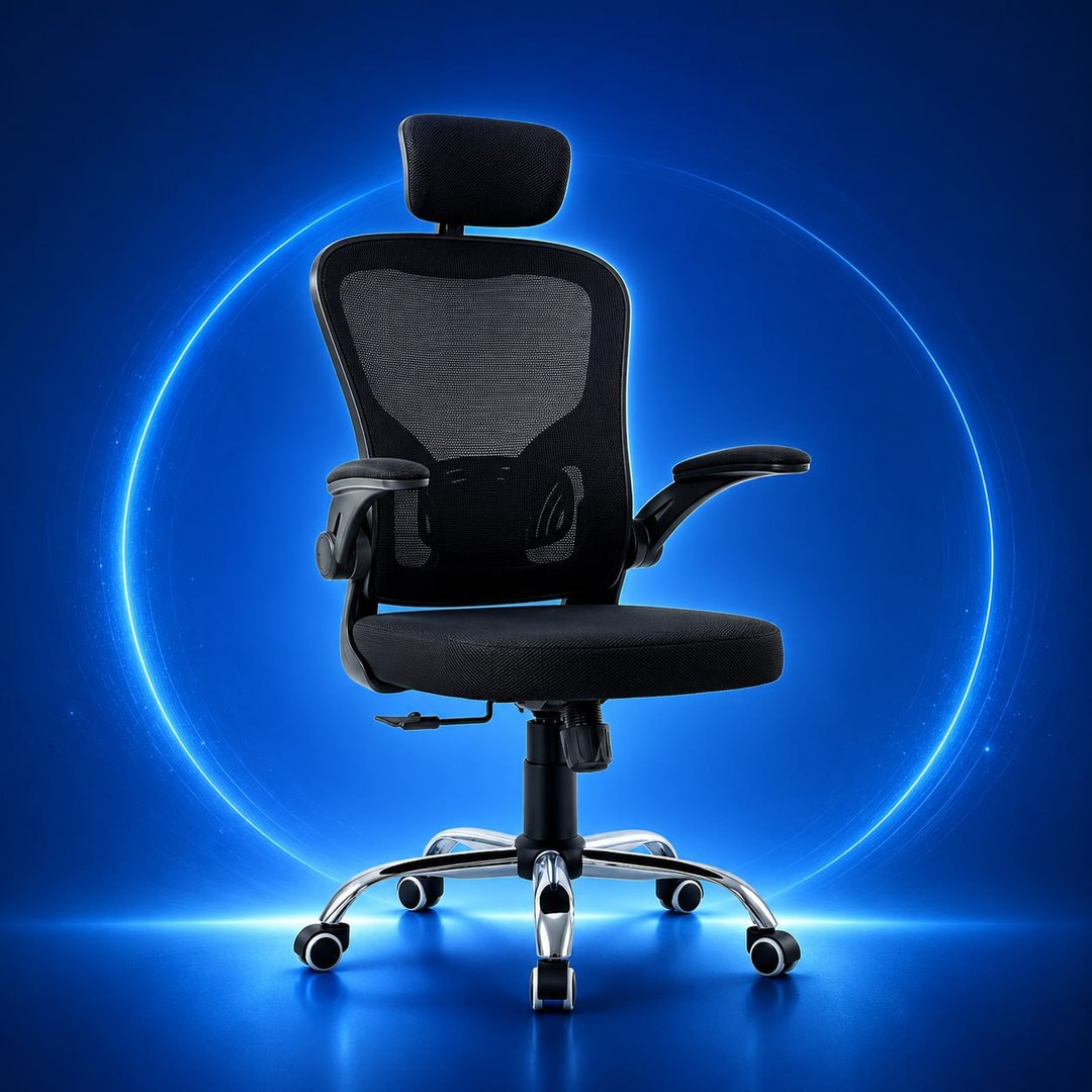 Cadeira Ergonômica de Escritório Giratória Malha Mesh Respirável C310 Best