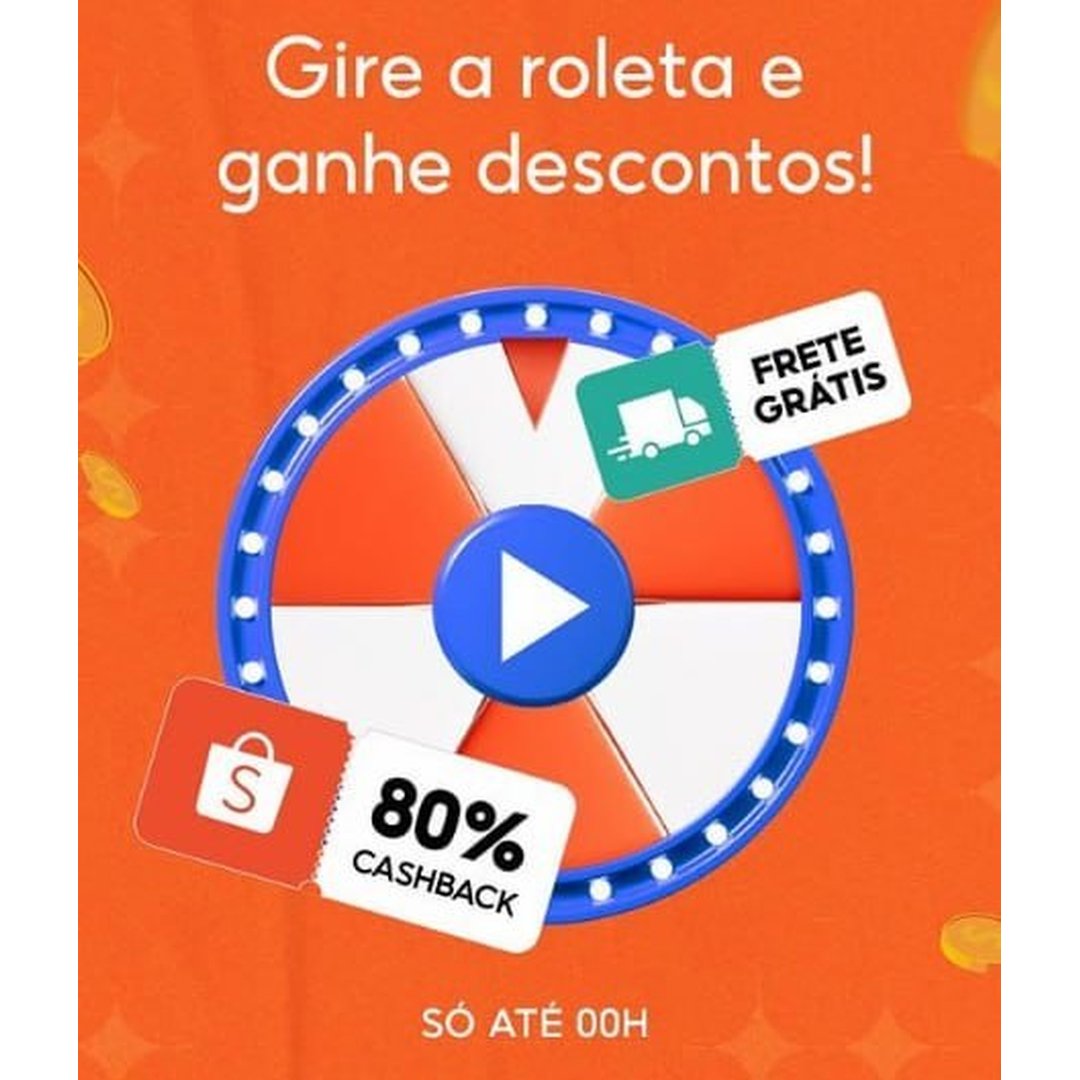 Roleta Shopee no APP