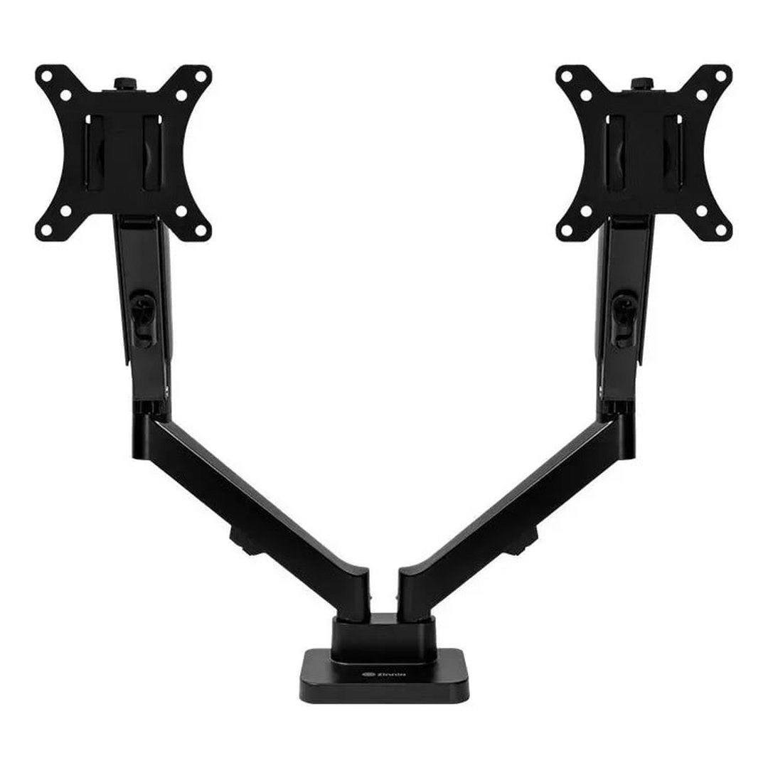 Suporte Articulado Para 2 Monitores 13 a 32 Pistão a Gás Zinnia Nimbo 210 Branco