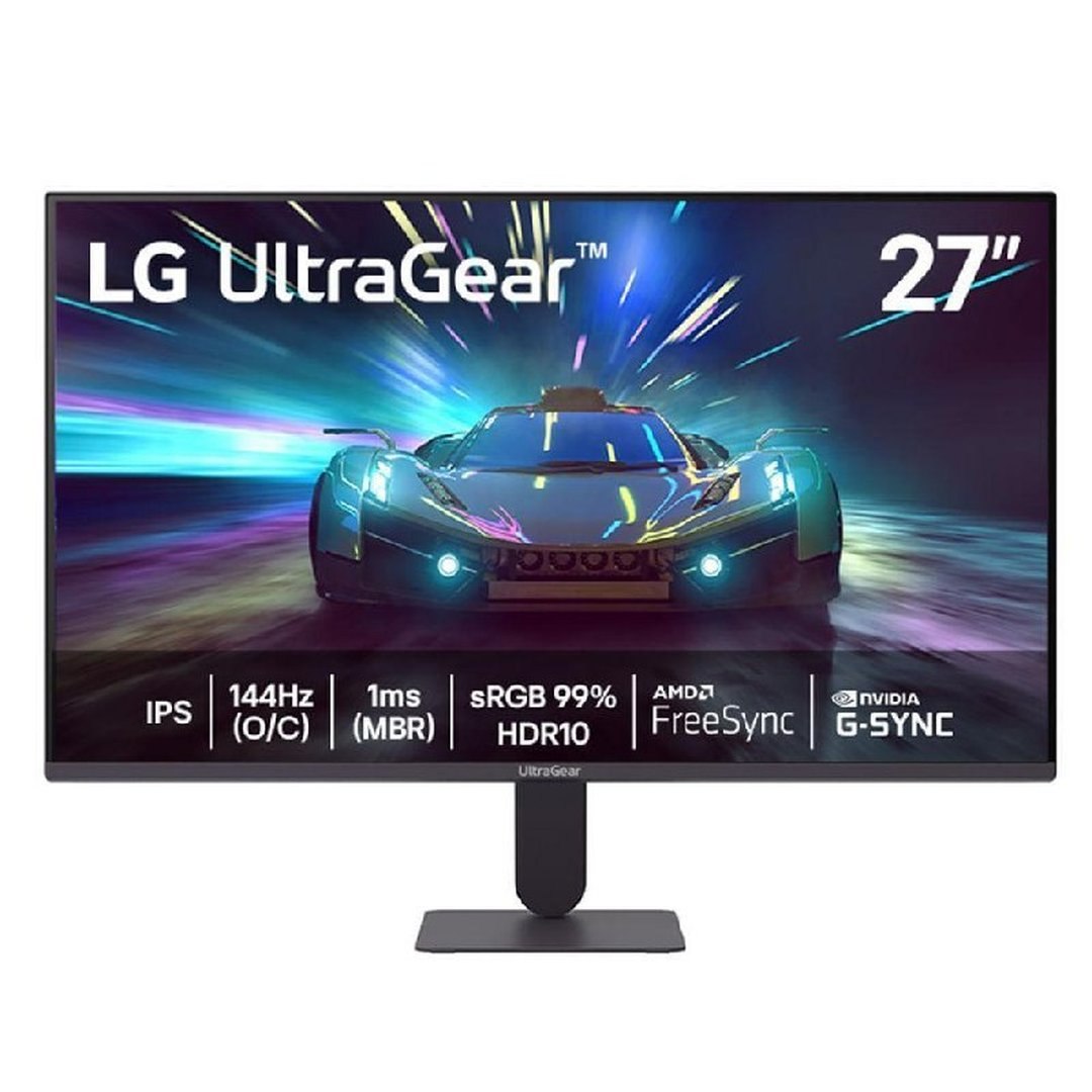 Monitor Gamer UltraGear 27" LG Full HD, 144Hz, 1ms com 15000:1 de Contraste 27G411A-B