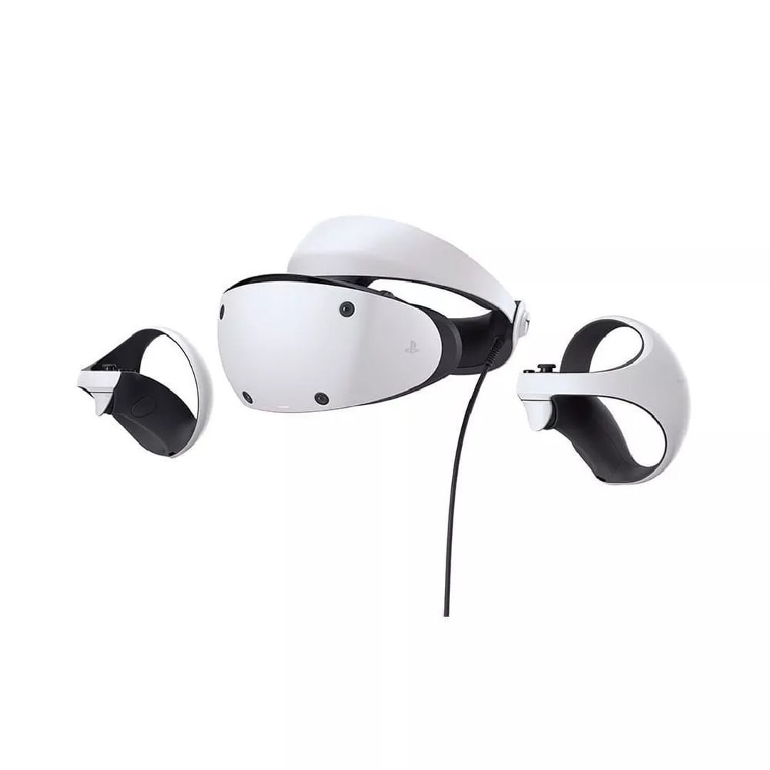 Óculos Realidade Virtual Sony PlayStation VR2 Sense, Tela 4K HDR4, Plataforma PS5, CFI-ZVR1WX Branco/Preto