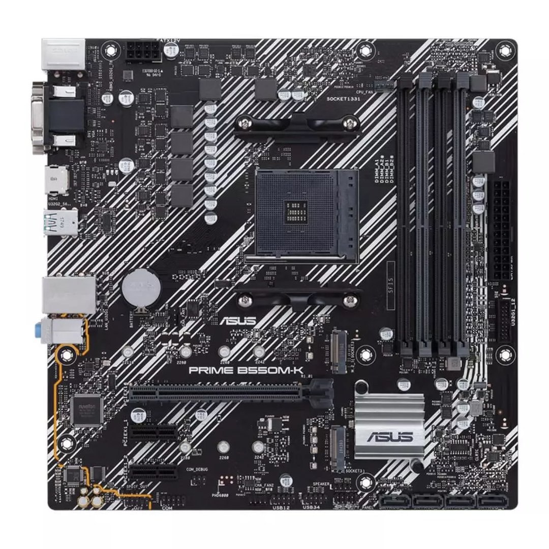 Placa Mãe Asus Prime B550M-K ARGB