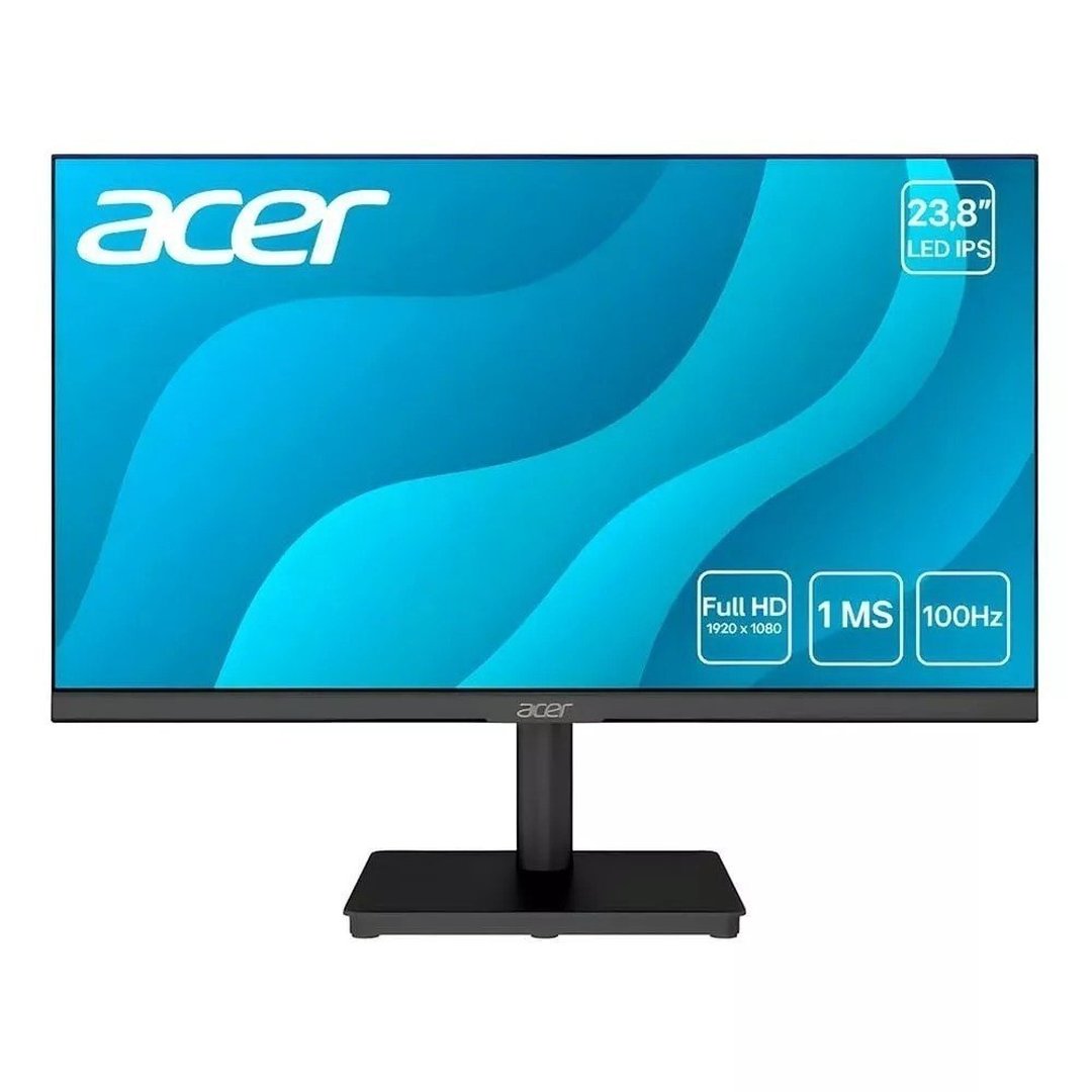 Monitor Gamer Acer Led IPS 23,8" Full Hd HDMI Vga MK241Y Preto