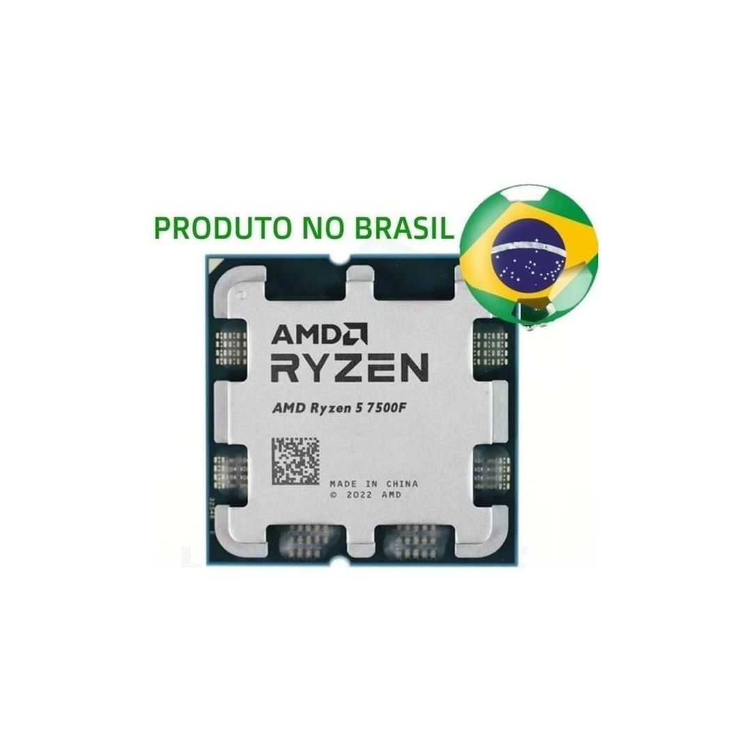 AMD Ryzen 5 7500F, 5.0GHz Max Turbo, Cache 38MB, AM5, (OEM)