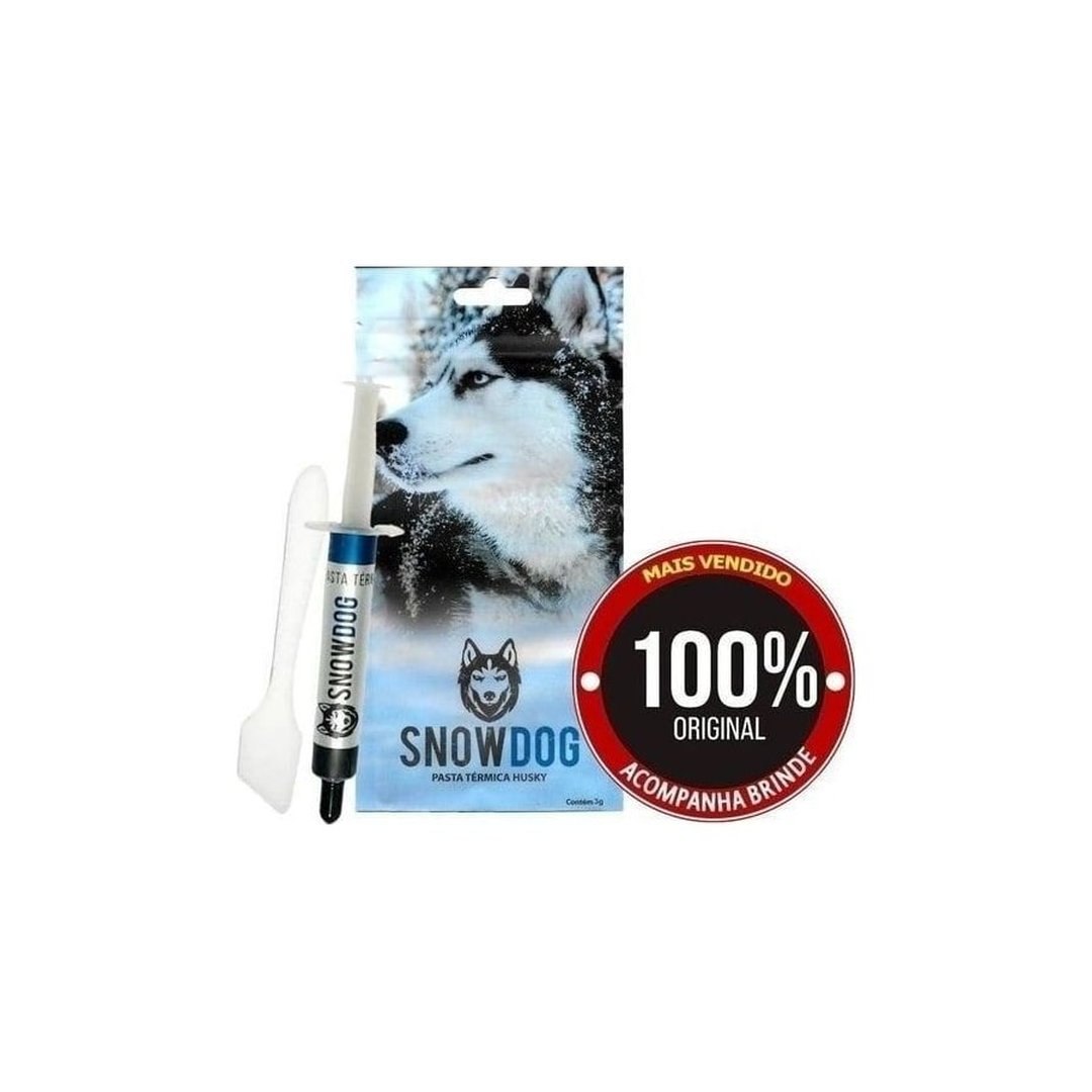 Pasta Térmica SnowDog Husky 1g / 3g Com Adesivo Original