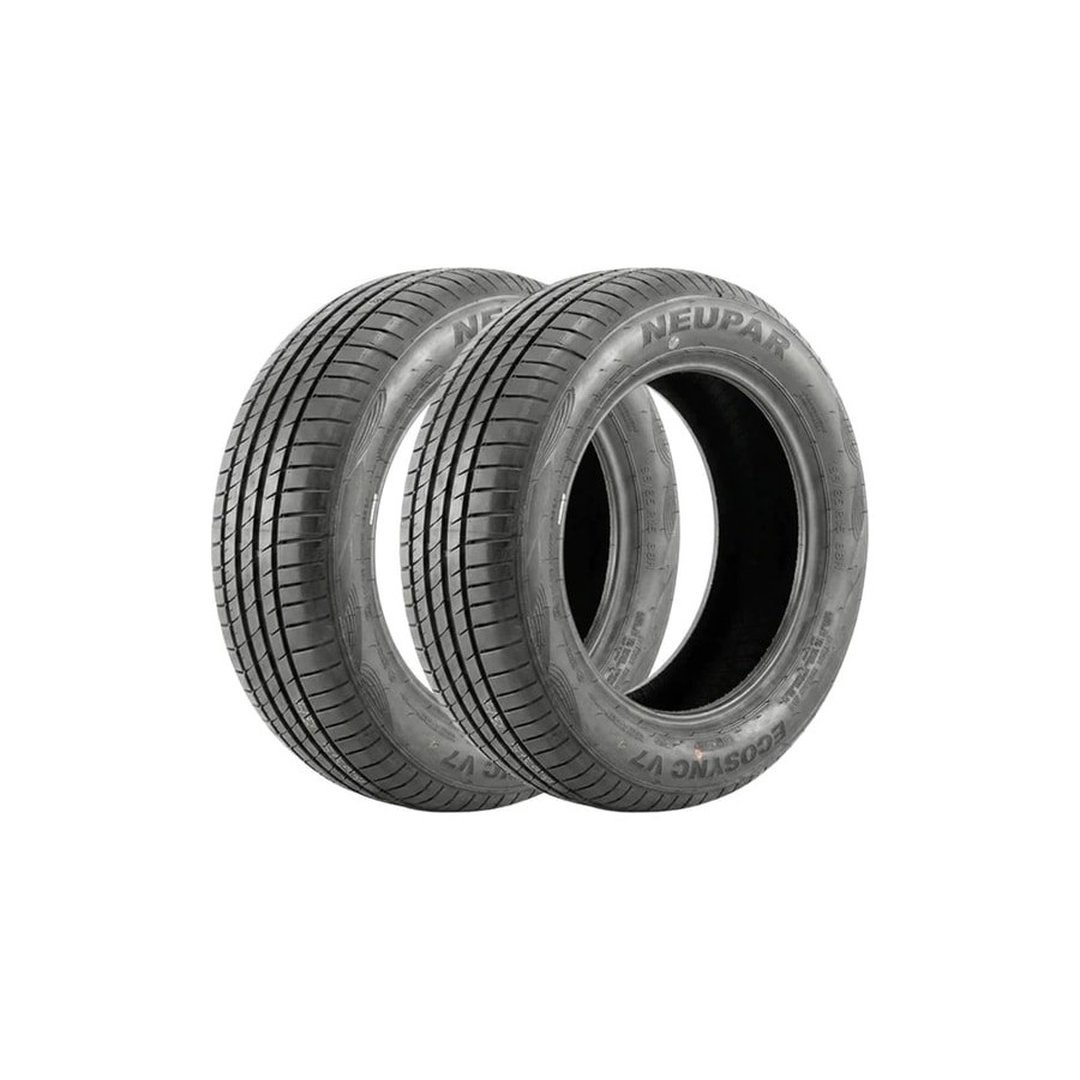Kit 2 Pneus 185/60 R15 Neupar EcoSync V7 84H Aro 15 Novo
