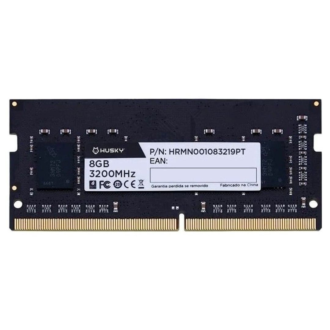 Memória RAM para Notebook Husky, 8GB, 3200MHz, DDR4, CL19