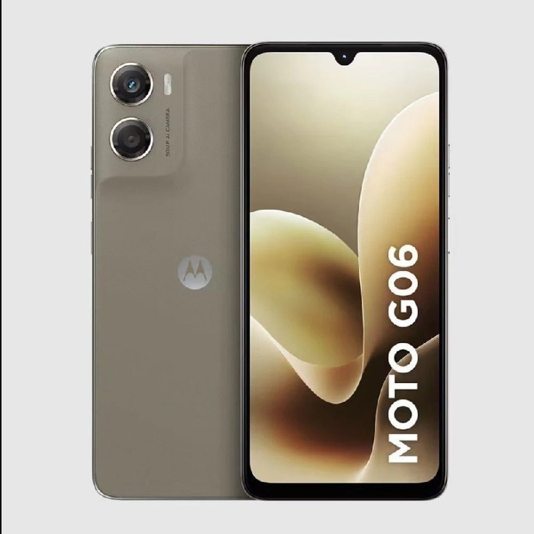 Smartphone Moto g06 4G Tela 6,9 Polegadas 256GB Câmera 50MP Motorola
