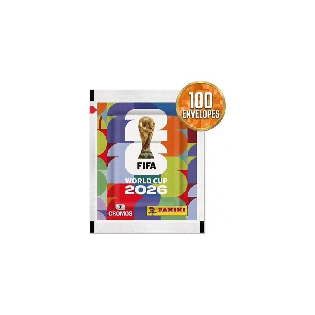 Figurinhas Panini da Copa do Mundo 2026 100 Envelopes 700 figurinhas (Loja Oficial)