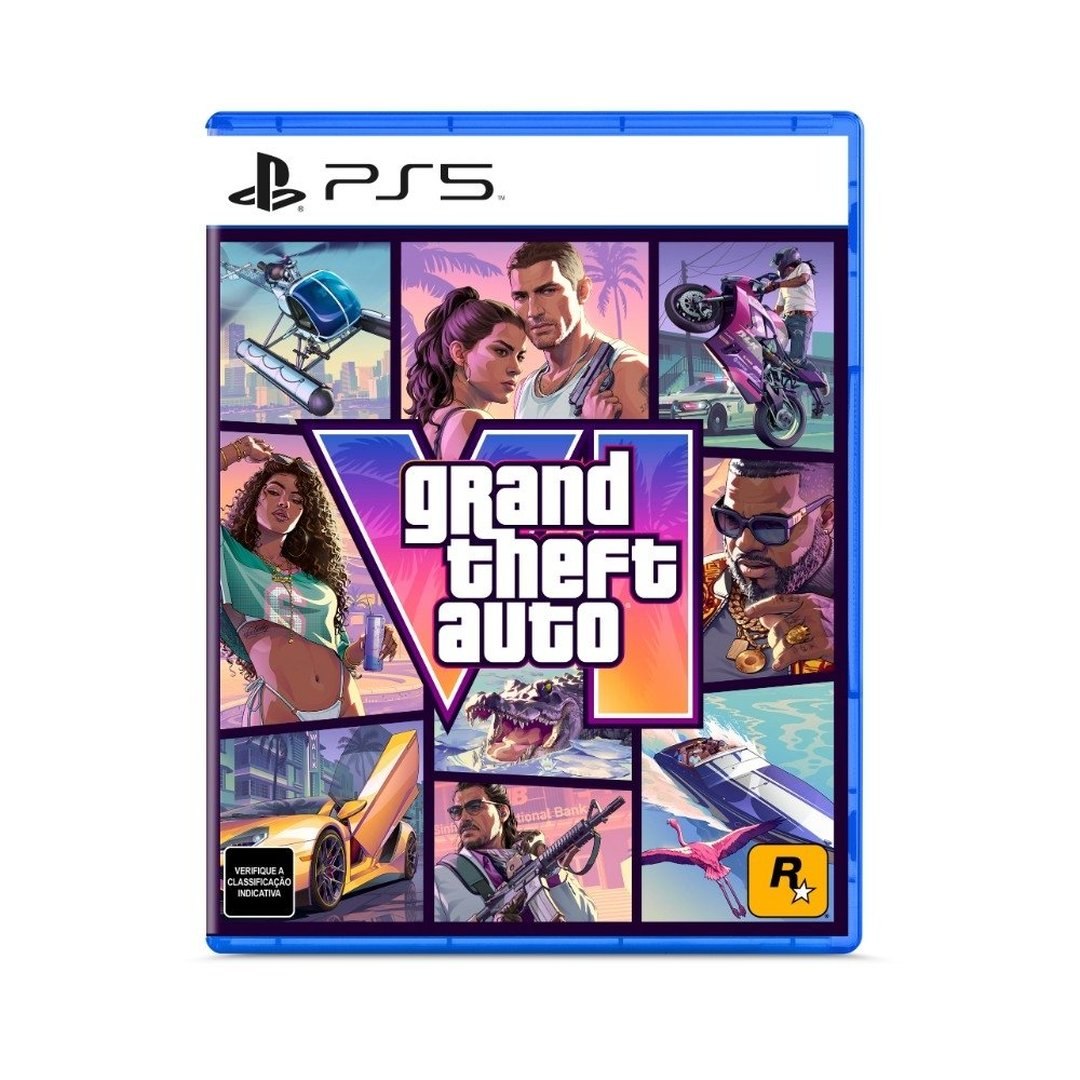 Jogo Grand Theft Auto Gta Vi 6, PS5 TT000272PS5