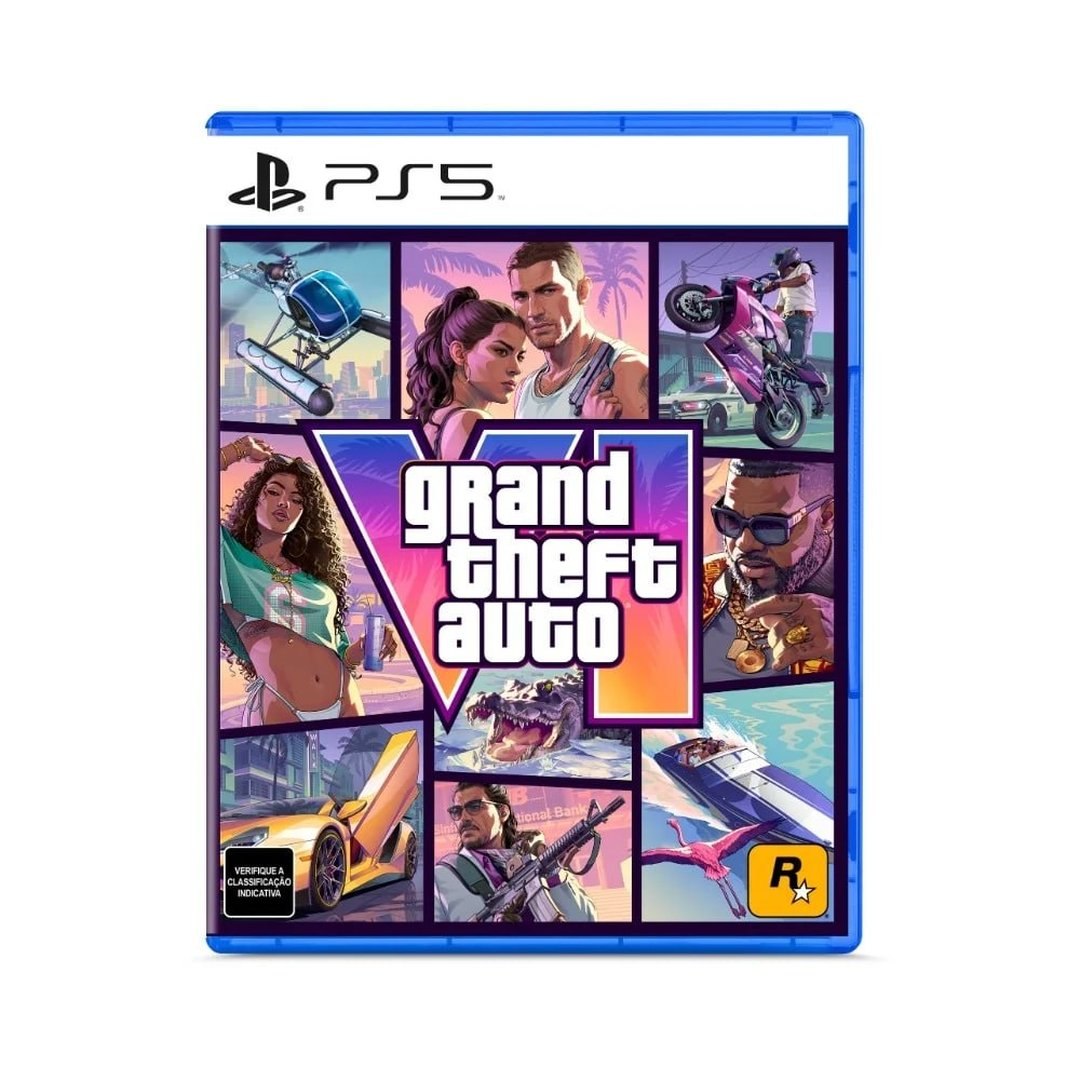 Jogo Grand Theft Auto GTA VI 6, PS5 TT000272PS5