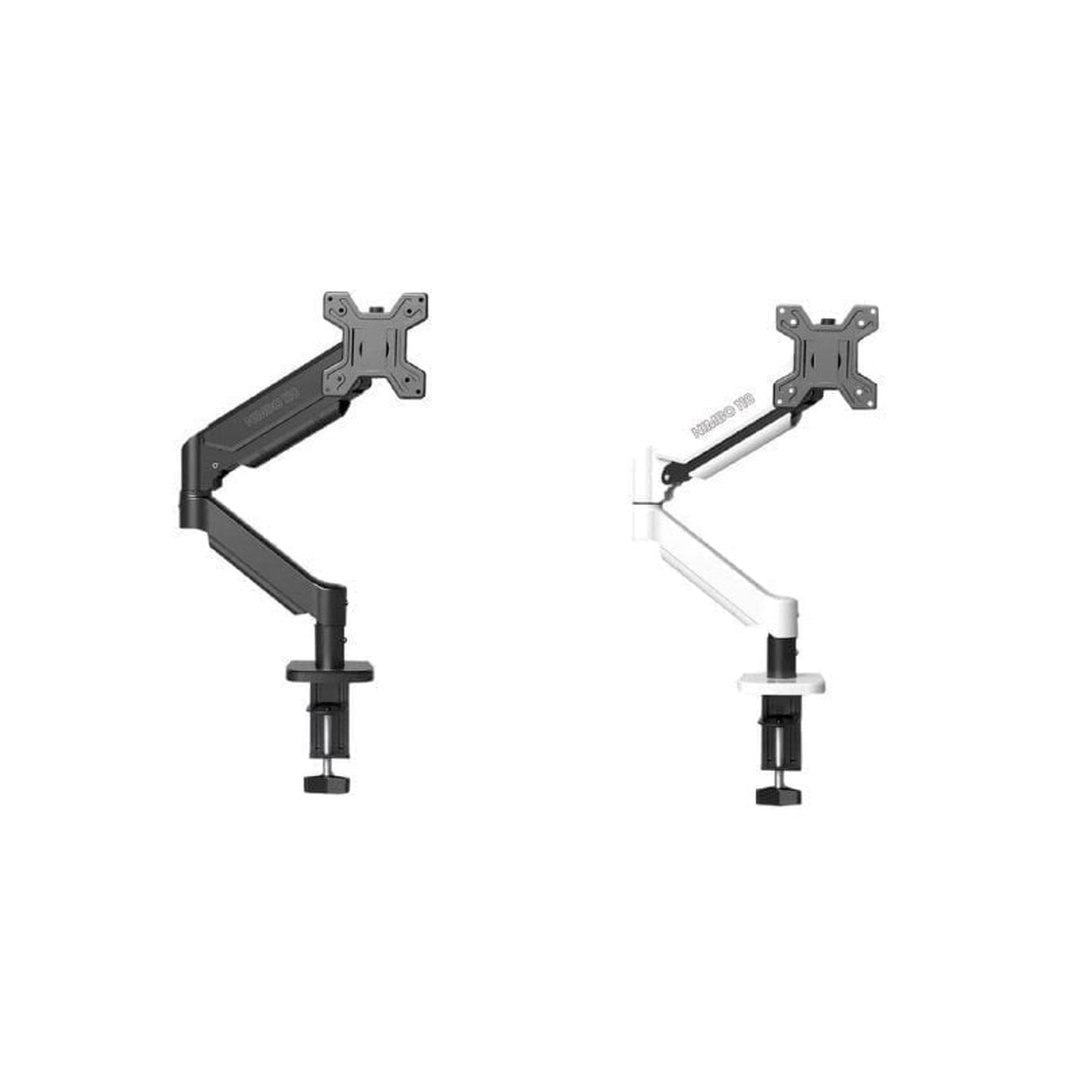Suporte Articulado Para Monitor 13 a 32 Pistão a Gás Ajustável Zinnia Nimbo 110 Preto