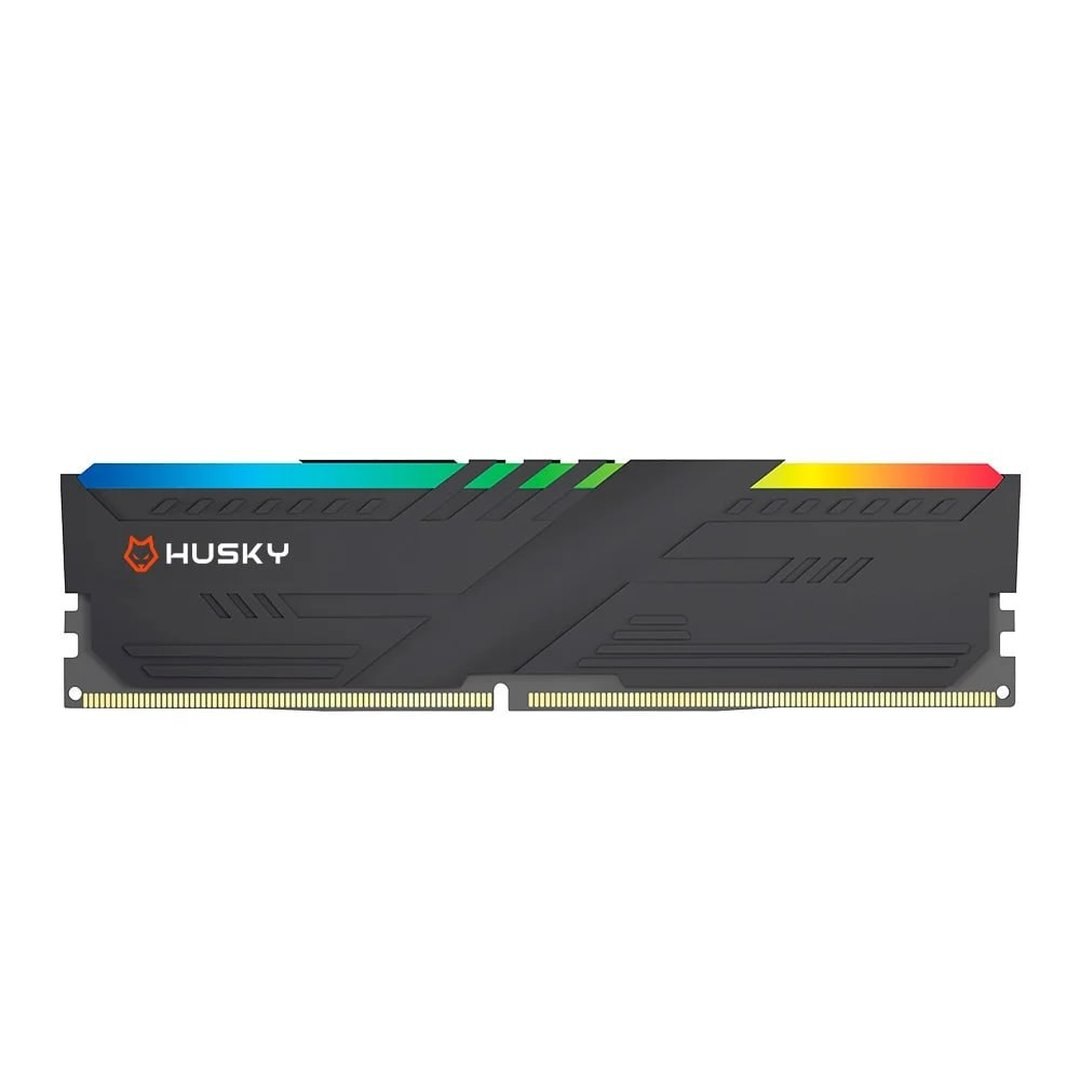 Memória RAM Husky Impulse, RGB, 16GB, 3200MHz, DDR4, CL16, Preto HRM001163216RGB