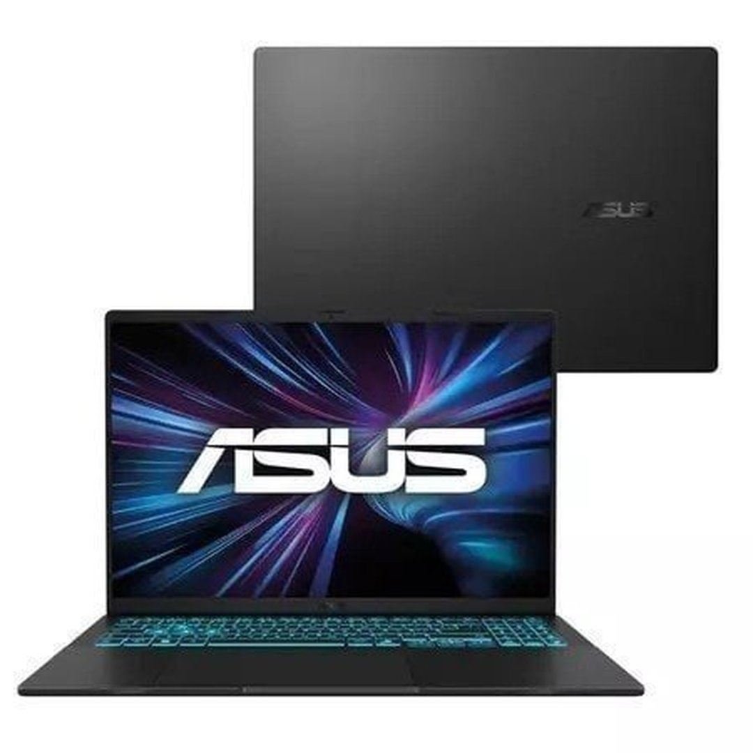 Notebook Asus Gamer V16 V3607VH RTX 5050 Core 5 8GB RAM 512GB SSD Linux 16" LCD LED FHD 144HZ Nível IPS