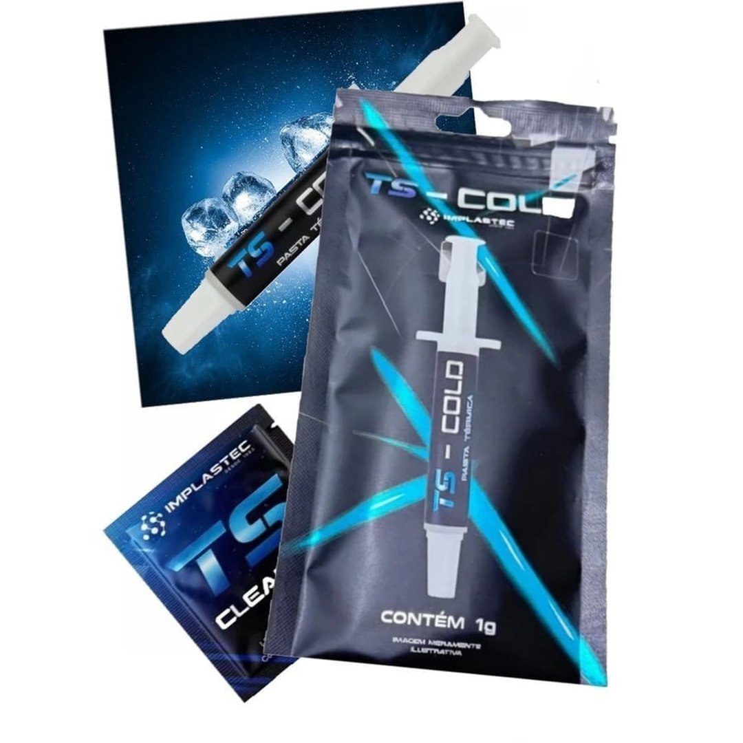 Pasta Térmica TS Cold 10,5 w/m-k 1g