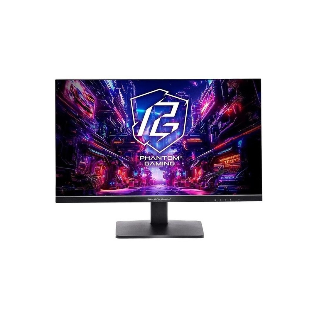 Monitor Gamer ASRock Phantom 27", Qhd, 180Hz, 1ms, Ips, FreeSync Premium, Hdr 400, DisplayPort e Hdmi, Preto Pg27qft1b